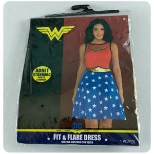 DC Comics Wonder Woman Halloween Costume and Flare Dress